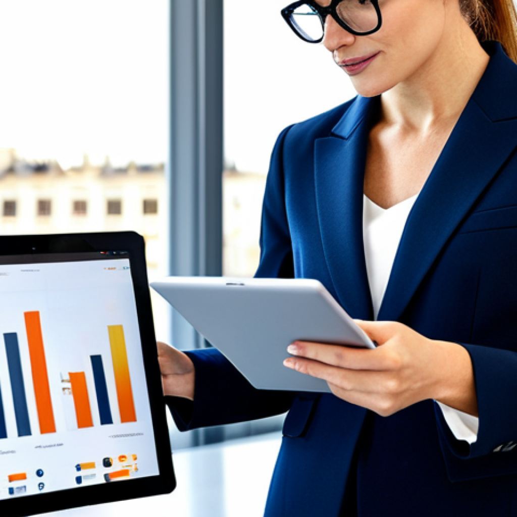 Businesswoman Analyzing Sponsorship Data**
"A professional businesswoman in a chic, *fully clothed* business suit, reviewing charts and graphs on a tablet in a modern Parisian office. The graphs depict ROI and engagement metrics for a sponsored event, *safe for work*. Bright natural light, focused expression, perfect anatomy, correct proportions, well-formed hands, professional attire, *appropriate content*. High quality, digital art."
**