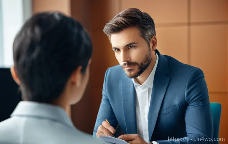 경력 스폰서와의 관계에서 느낄 수 있는 스트레스 관리법 - **Prompt 1: The Trusting Professional Dialogue**
"Two diverse professionals, a woman in her late...