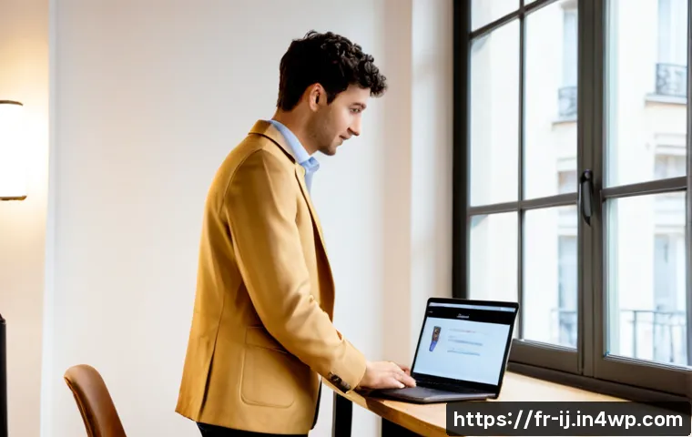 Home 17 스폰서십을 통한 경력 노하우 축적하기 - Photorealistic career mentorship scene in a bright Paris coworking studio, a young French content cr...